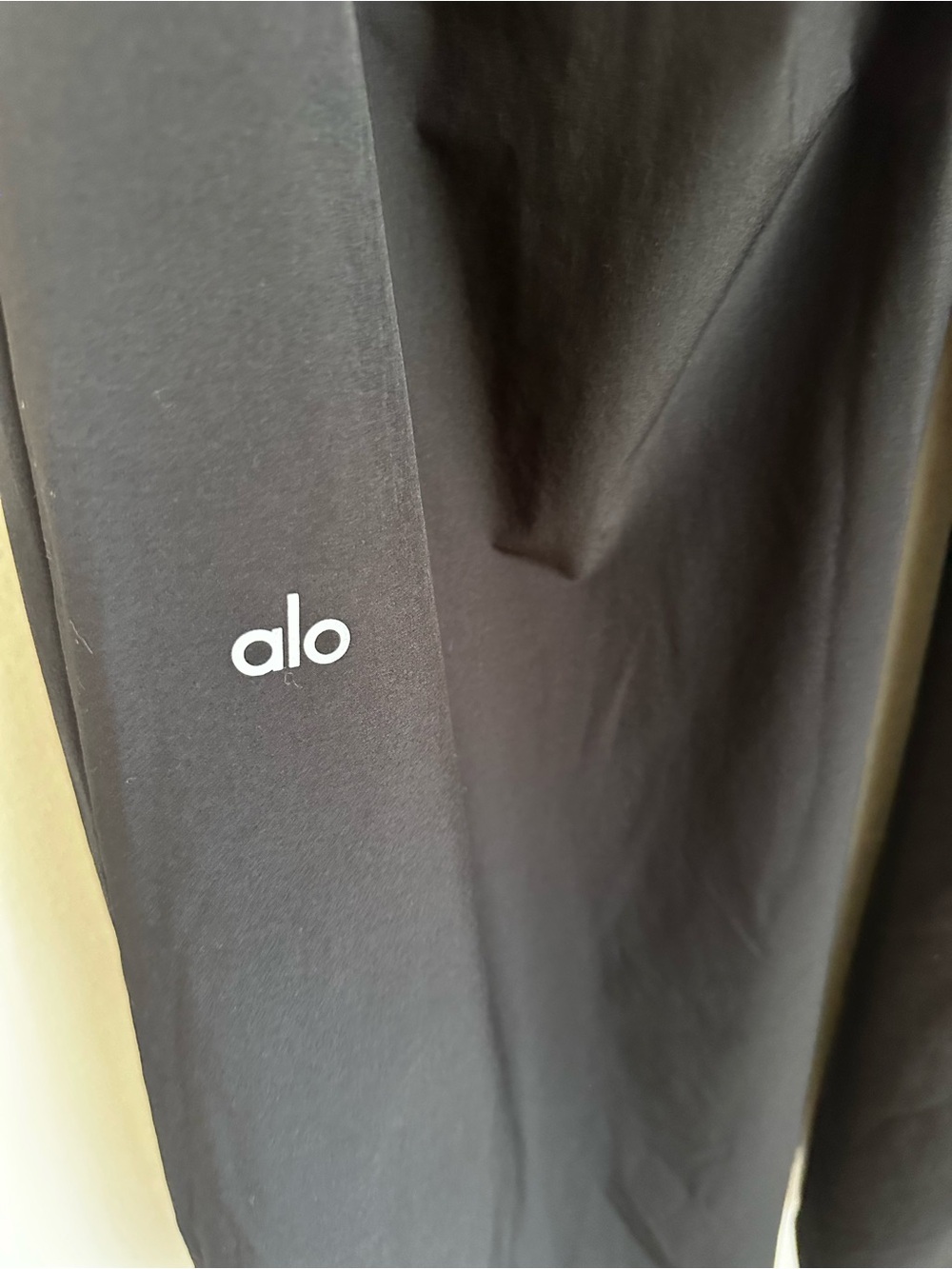Alo Yoga Black Pursuit Trouser (regular) Wide Leg Pants - Picture 8 of 8
